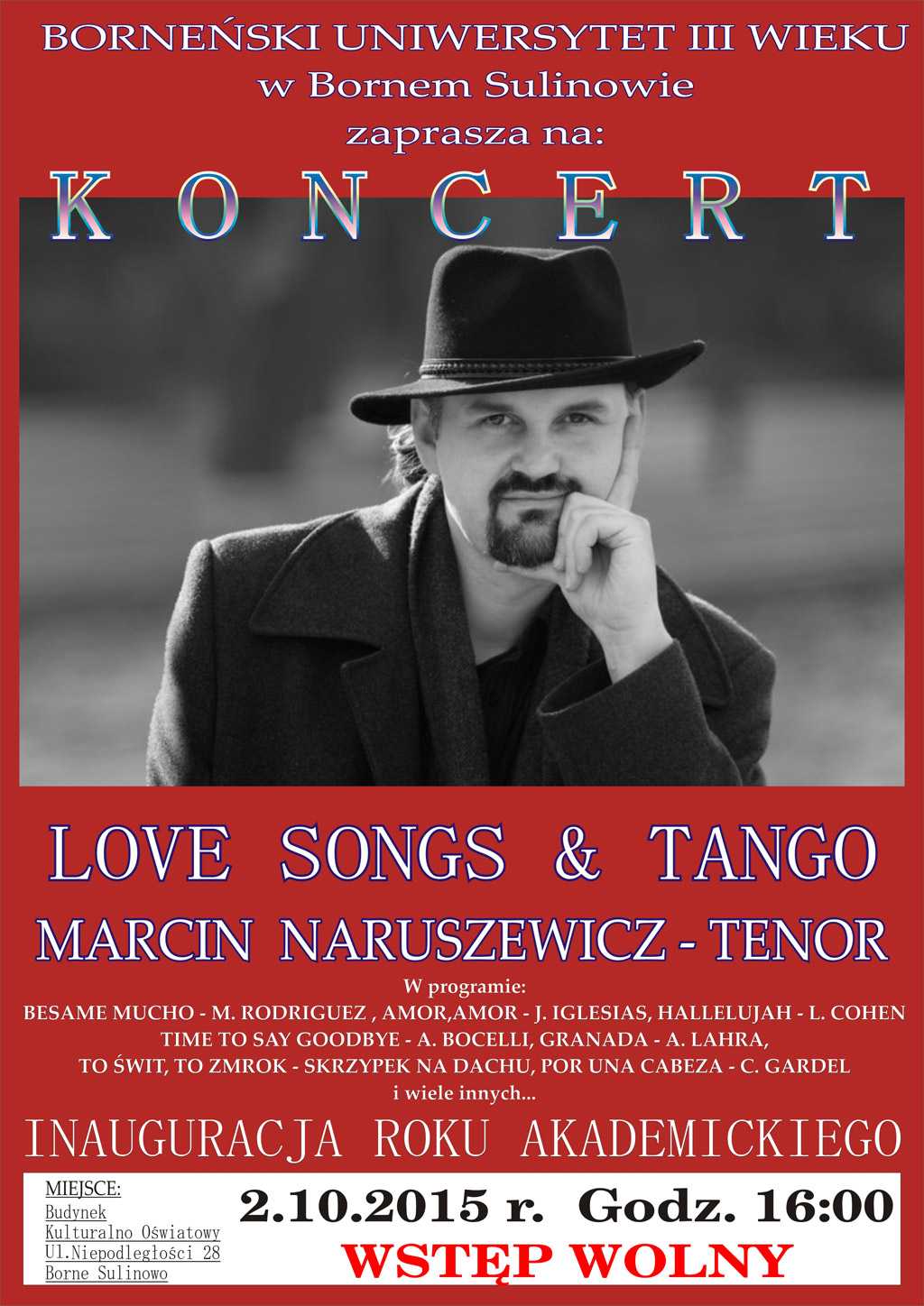 Love-songs-&-Tango-plakat